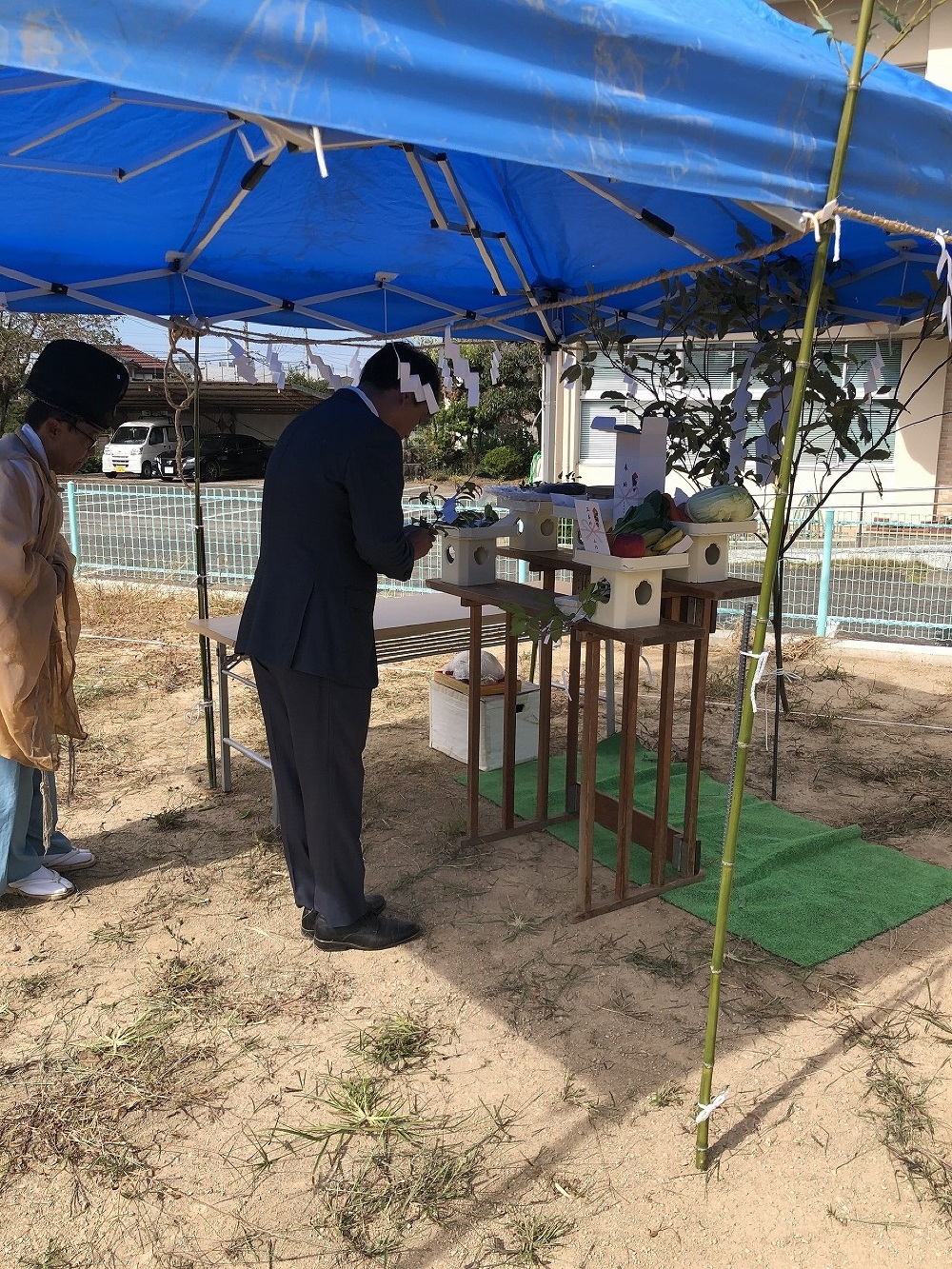 皆同町建売住宅地鎮祭