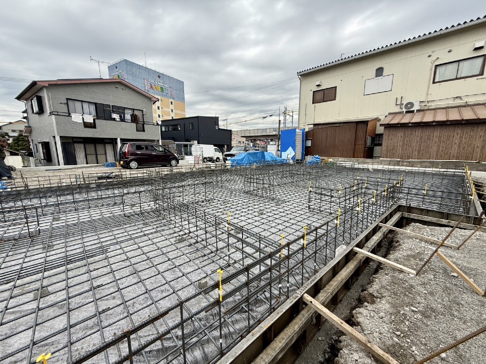 基礎配筋工事