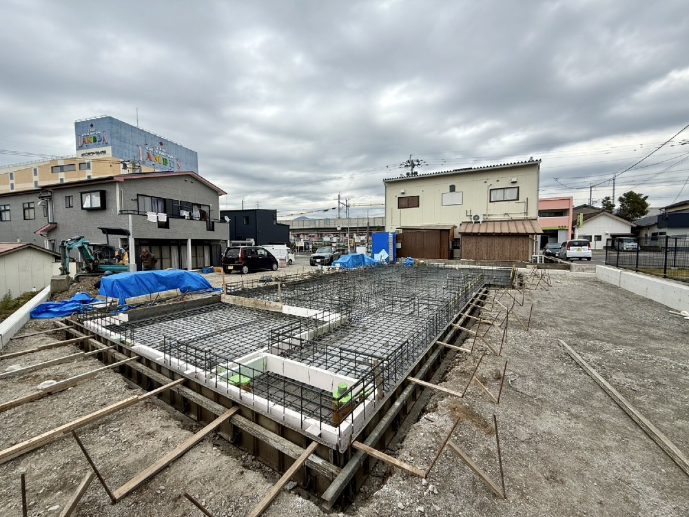 基礎配筋工事