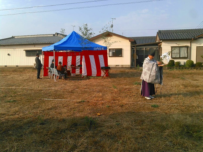 I様　地鎮祭