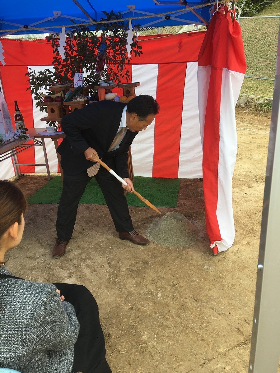 武部町K様邸地鎮祭