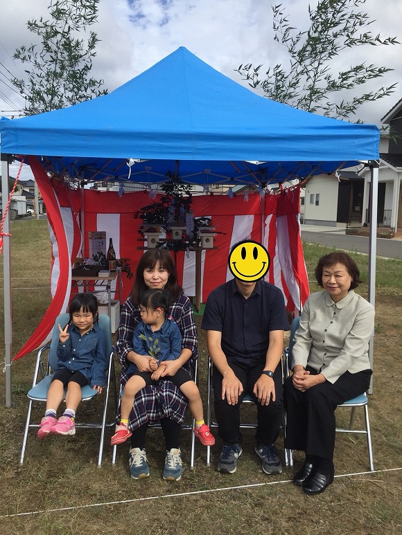 山内住建　地鎮祭