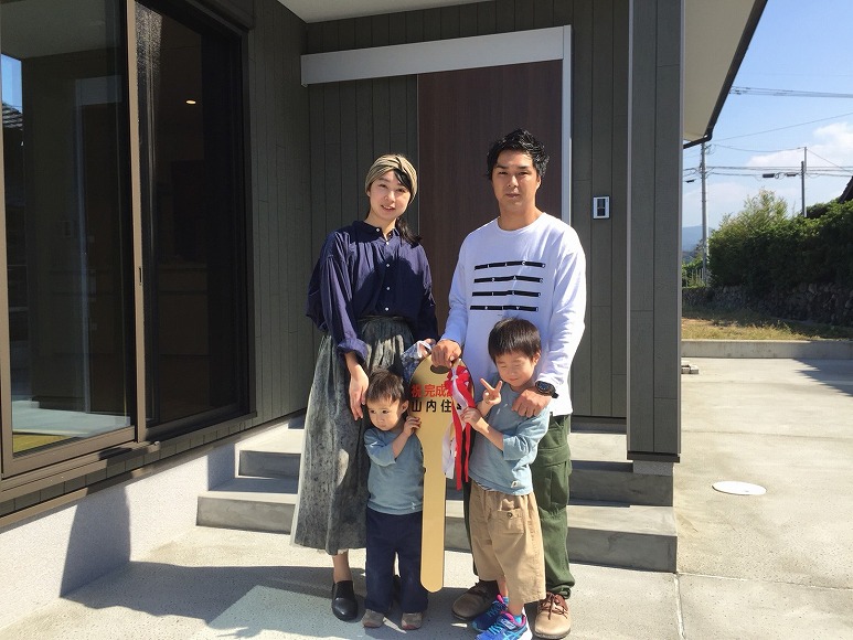 平屋の家お引渡し