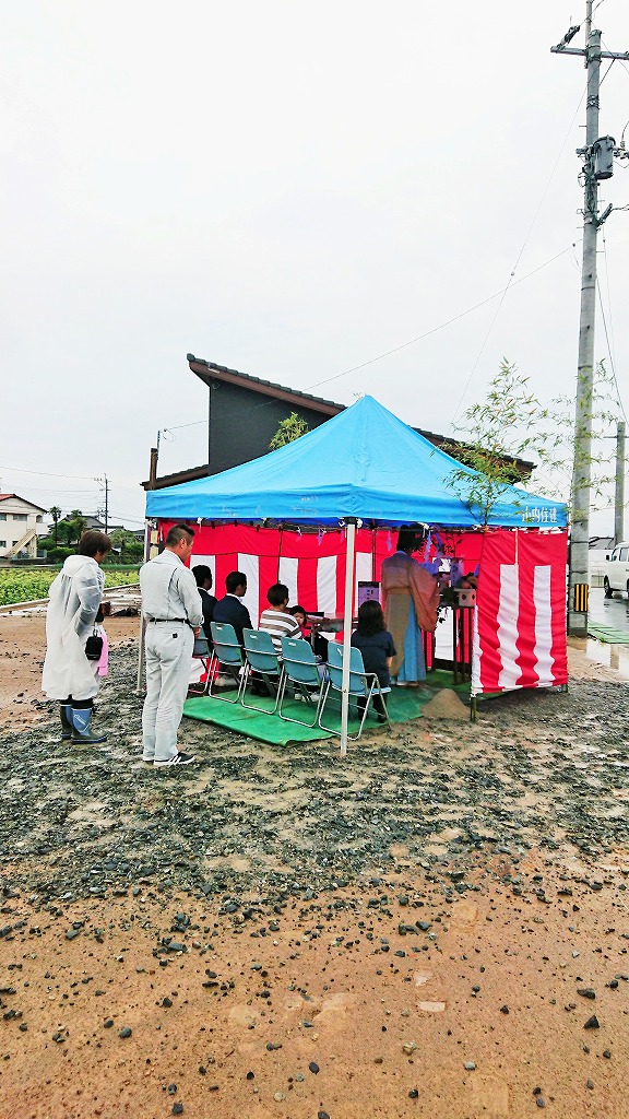 地鎮祭写真